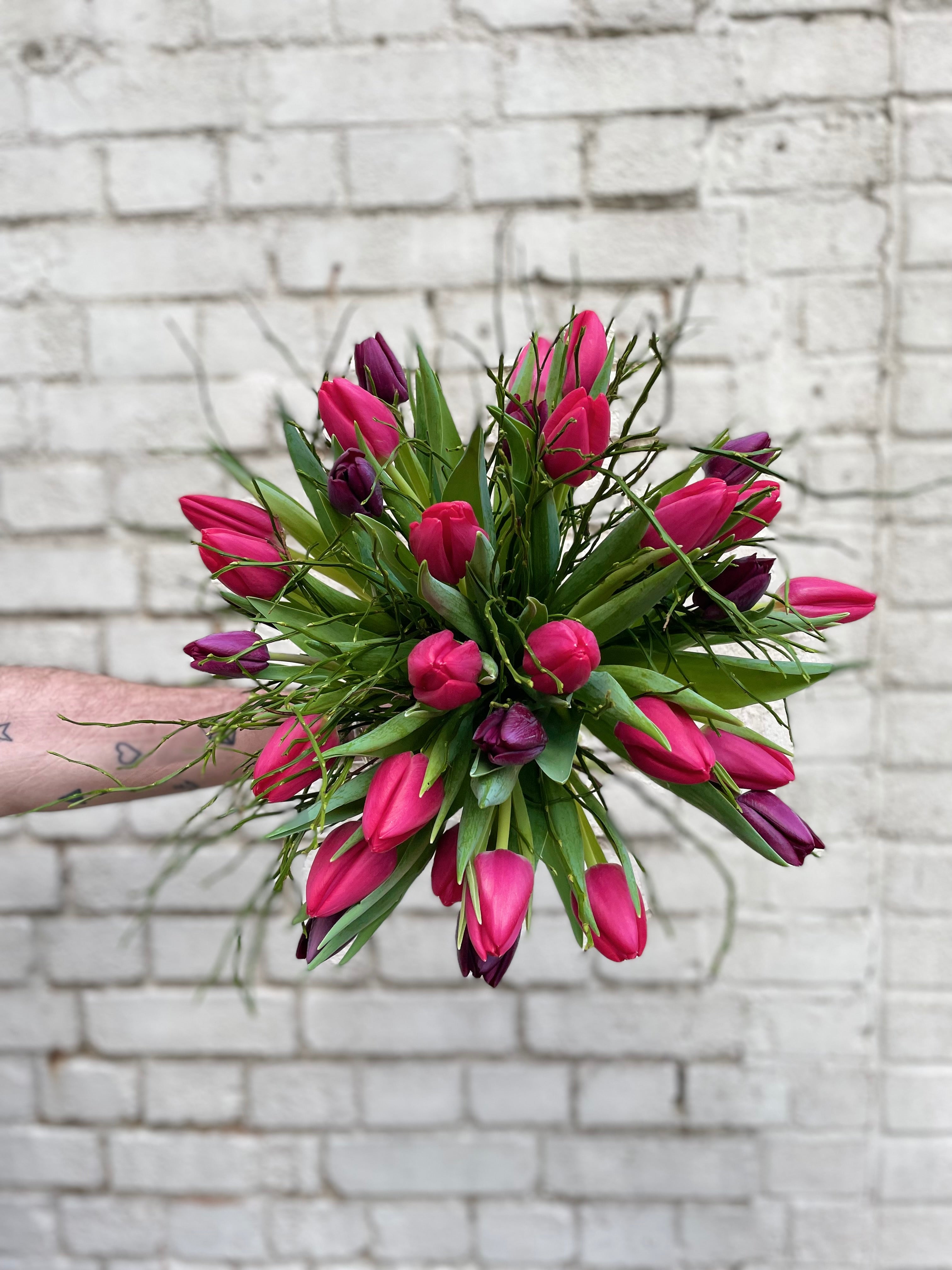 Mixed Tulips Bouquet